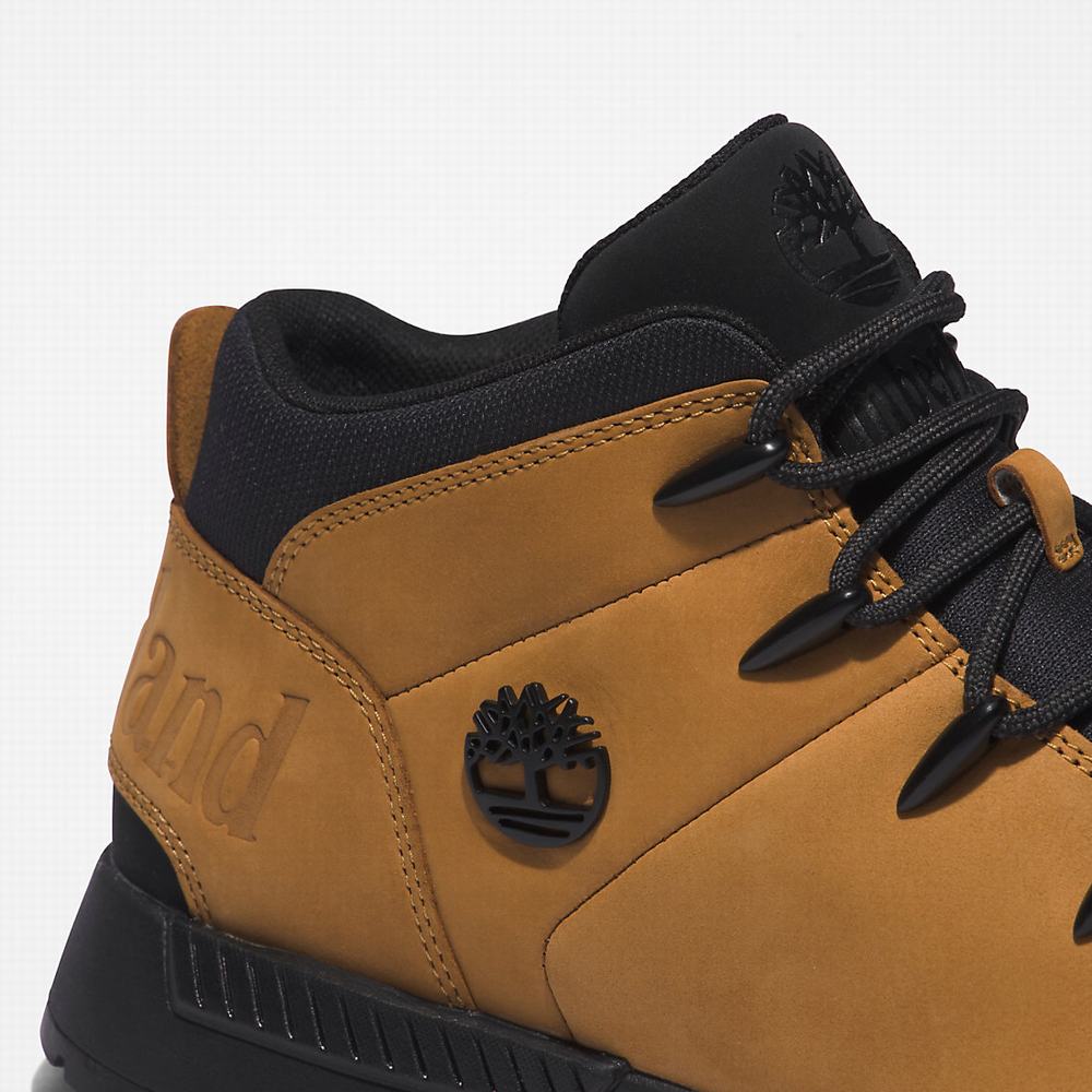 Timberland Sprint Trekker Mid Yürüyüş Botu Erkek Sarı Siyah | TR-4815T