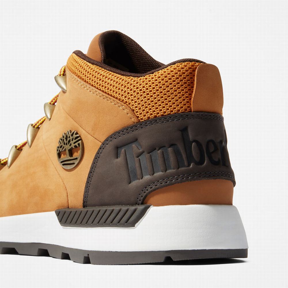 Timberland Sprint Trekker Mid Yürüyüş Botu Erkek Sarı | TR-4958R