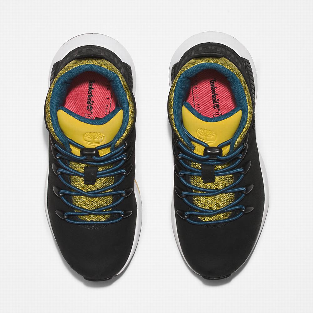 Timberland Sprint Trekker Mid Yürüyüş Botu Çocuk Siyah | TR-6537N