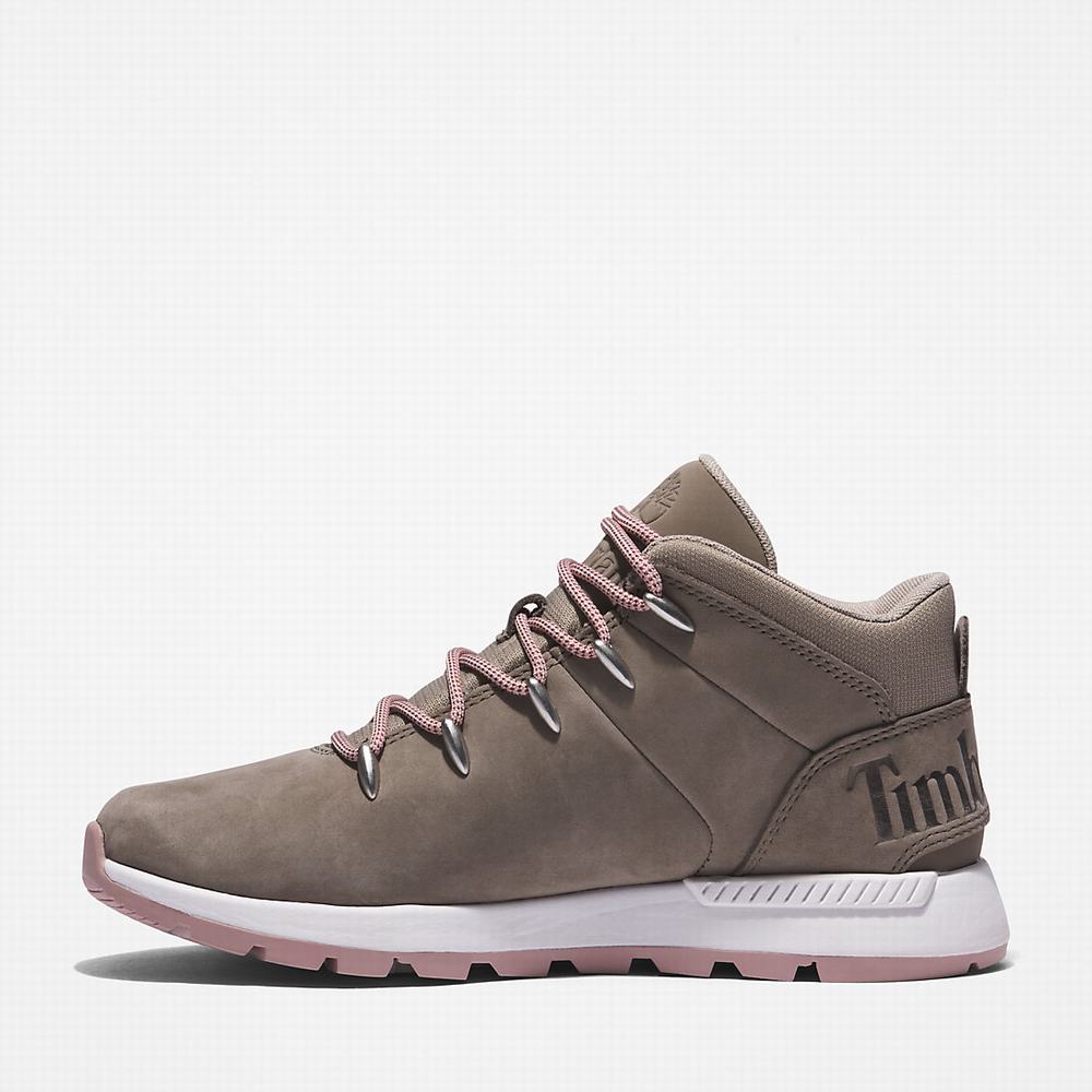 Timberland Sprint Trekker Mid Yürüyüş Botu Kadın Gri | TR-6708J