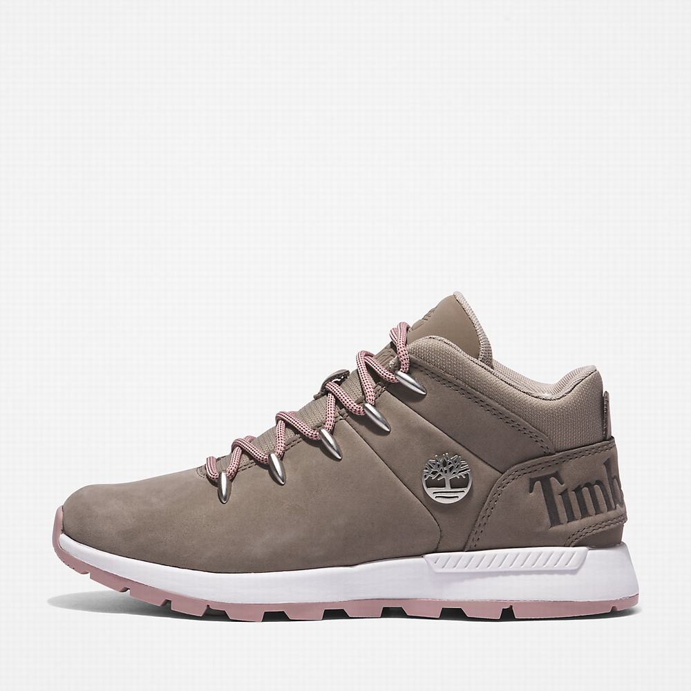 Timberland Sprint Trekker Mid Yürüyüş Botu Kadın Gri | TR-6708J