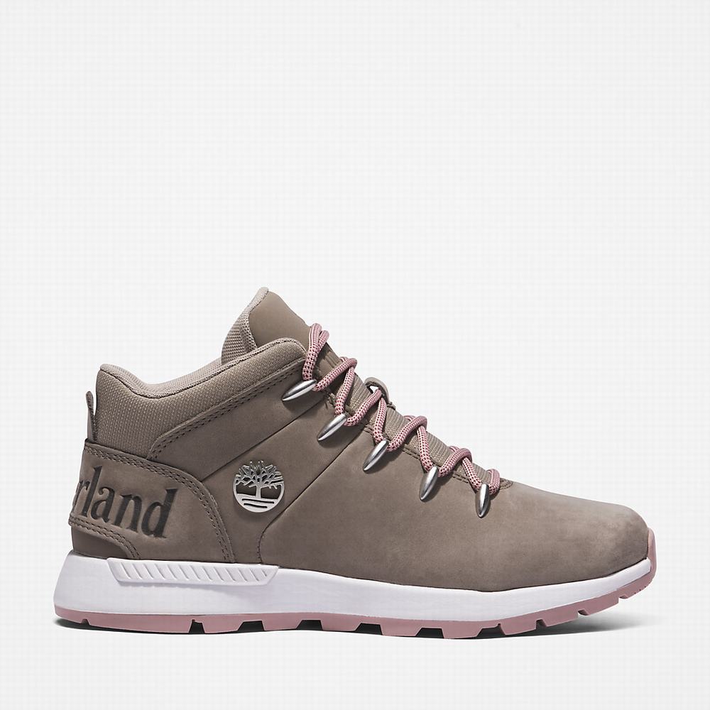 Timberland Sprint Trekker Mid Yürüyüş Botu Kadın Gri | TR-6708J