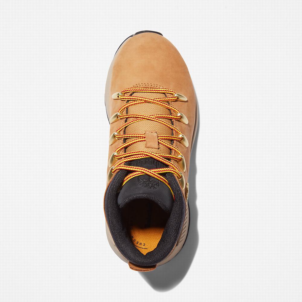 Timberland Sprint Trekker Mid Yürüyüş Botu Çocuk Sarı | TR-6713V