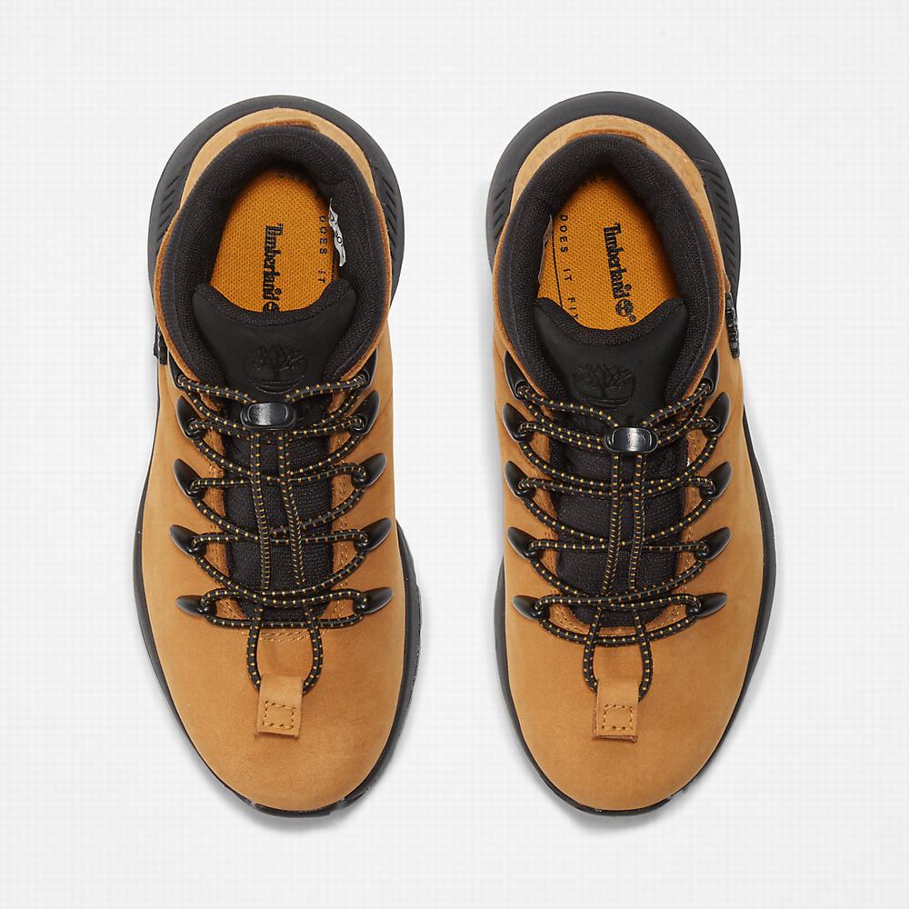 Timberland Sprint Trekker Mid Yürüyüş Botu Çocuk Sarı | TR-7014J