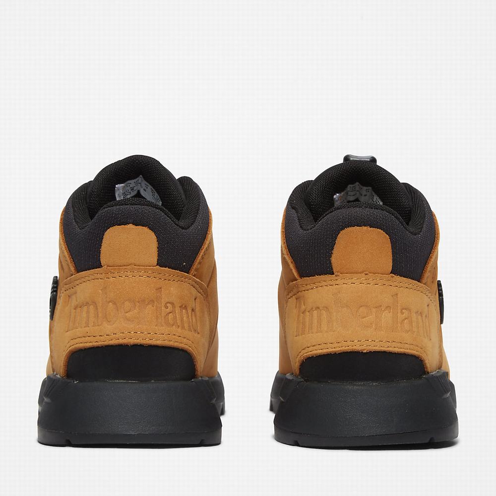 Timberland Sprint Trekker Mid Yürüyüş Botu Çocuk Sarı | TR-7014J