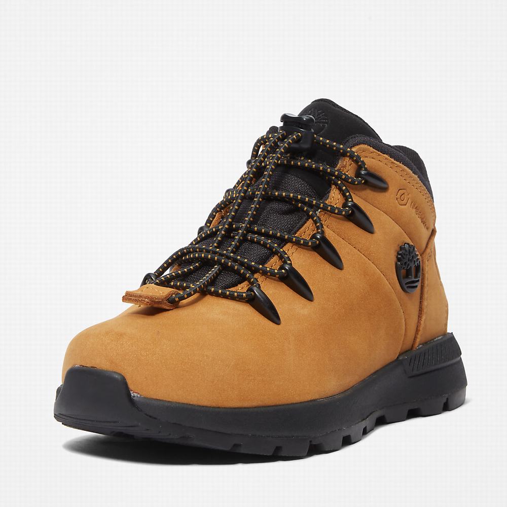 Timberland Sprint Trekker Mid Yürüyüş Botu Çocuk Sarı | TR-7014J