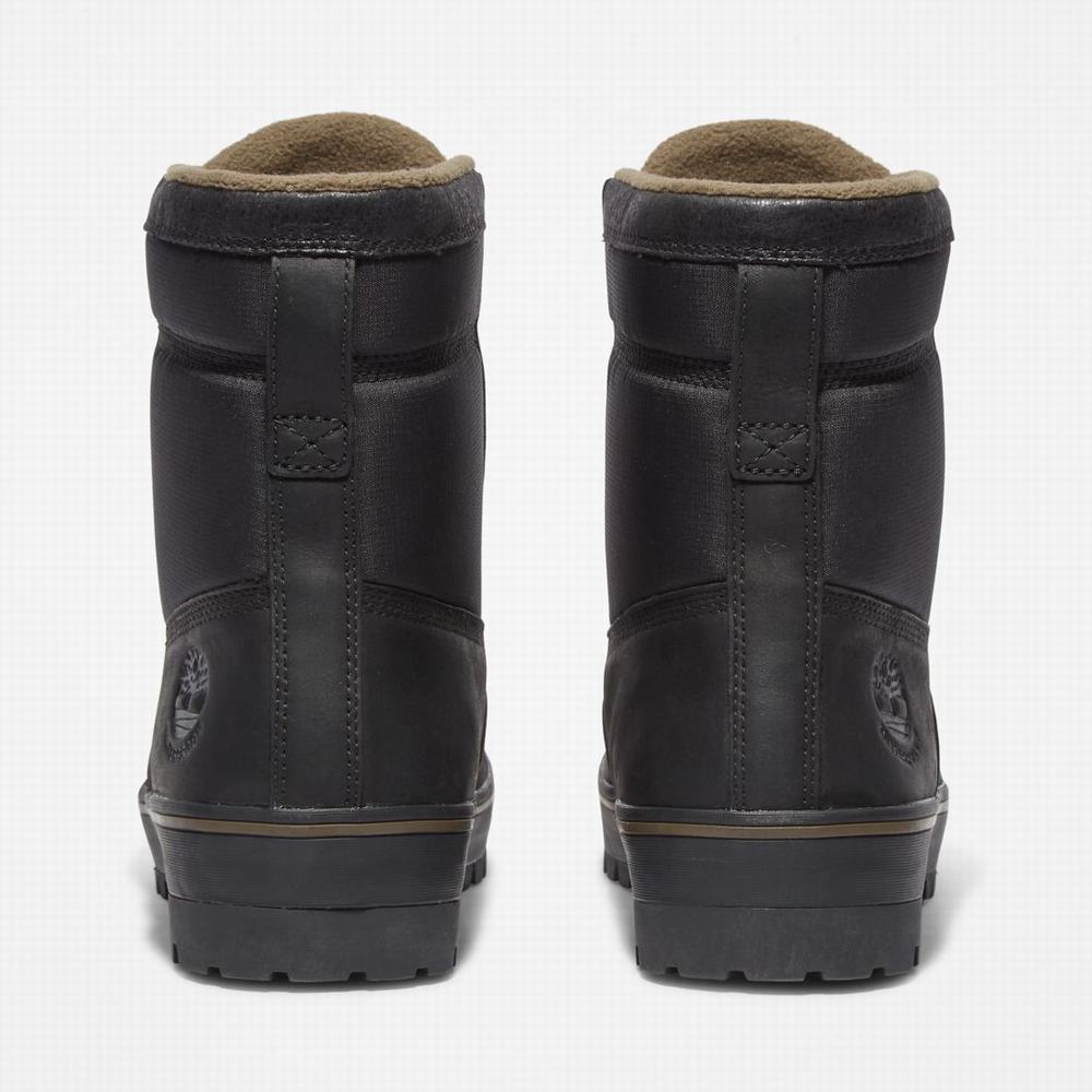 Timberland Spruce Mountain Waterproof Warm-Astar Kışlık Bot Erkek Siyah | TR-8240G
