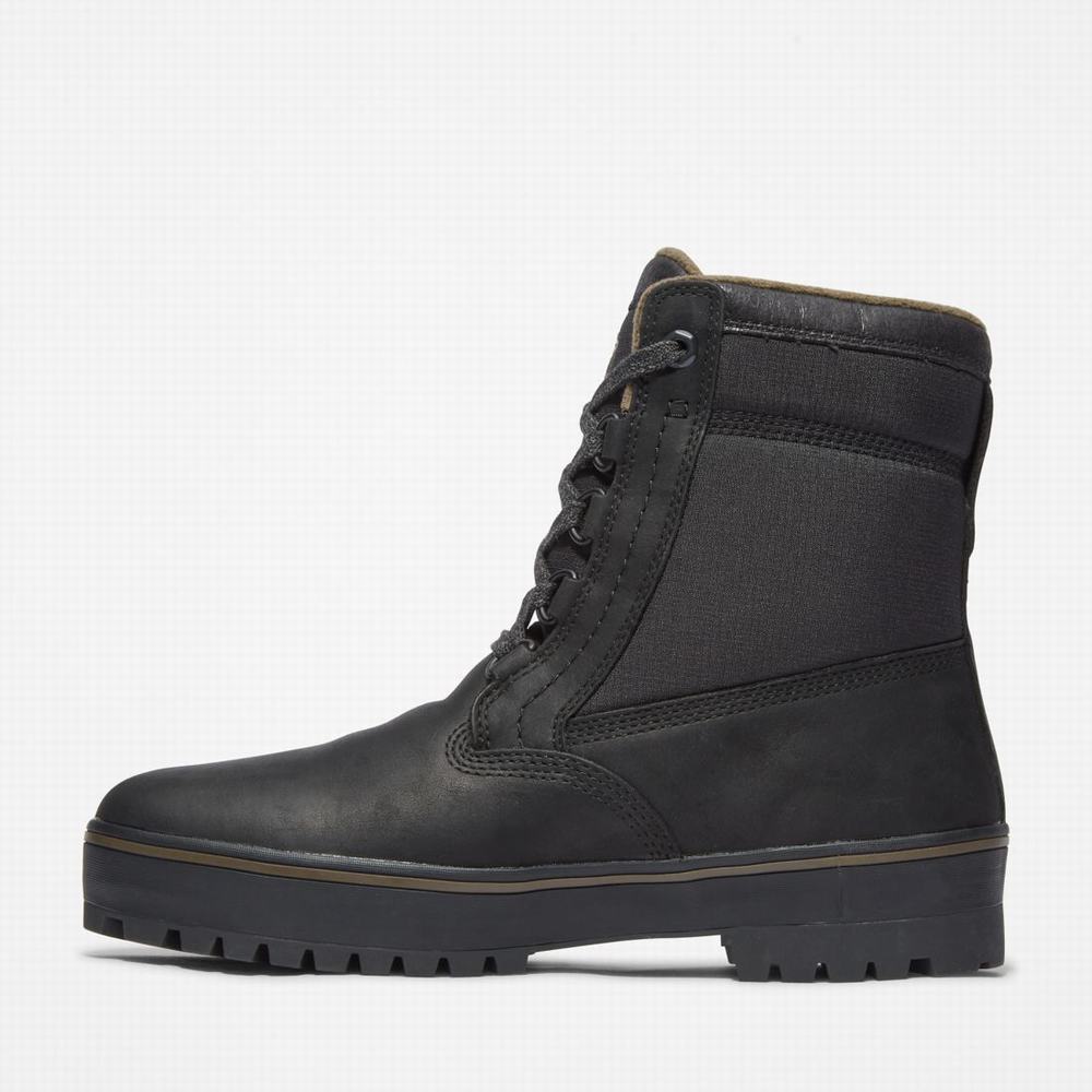 Timberland Spruce Mountain Waterproof Warm-Astar Kışlık Bot Erkek Siyah | TR-8240G