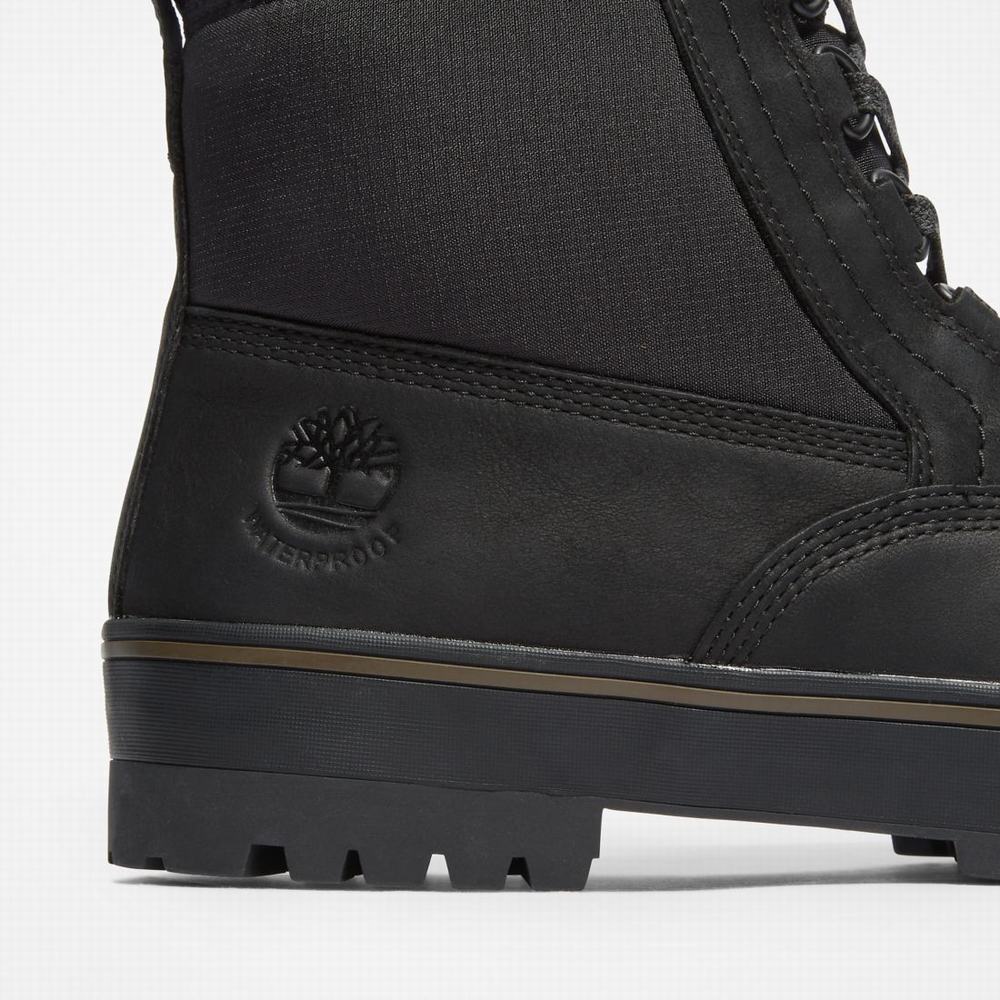 Timberland Spruce Mountain Waterproof Warm-Astar Kışlık Bot Erkek Siyah | TR-8240G