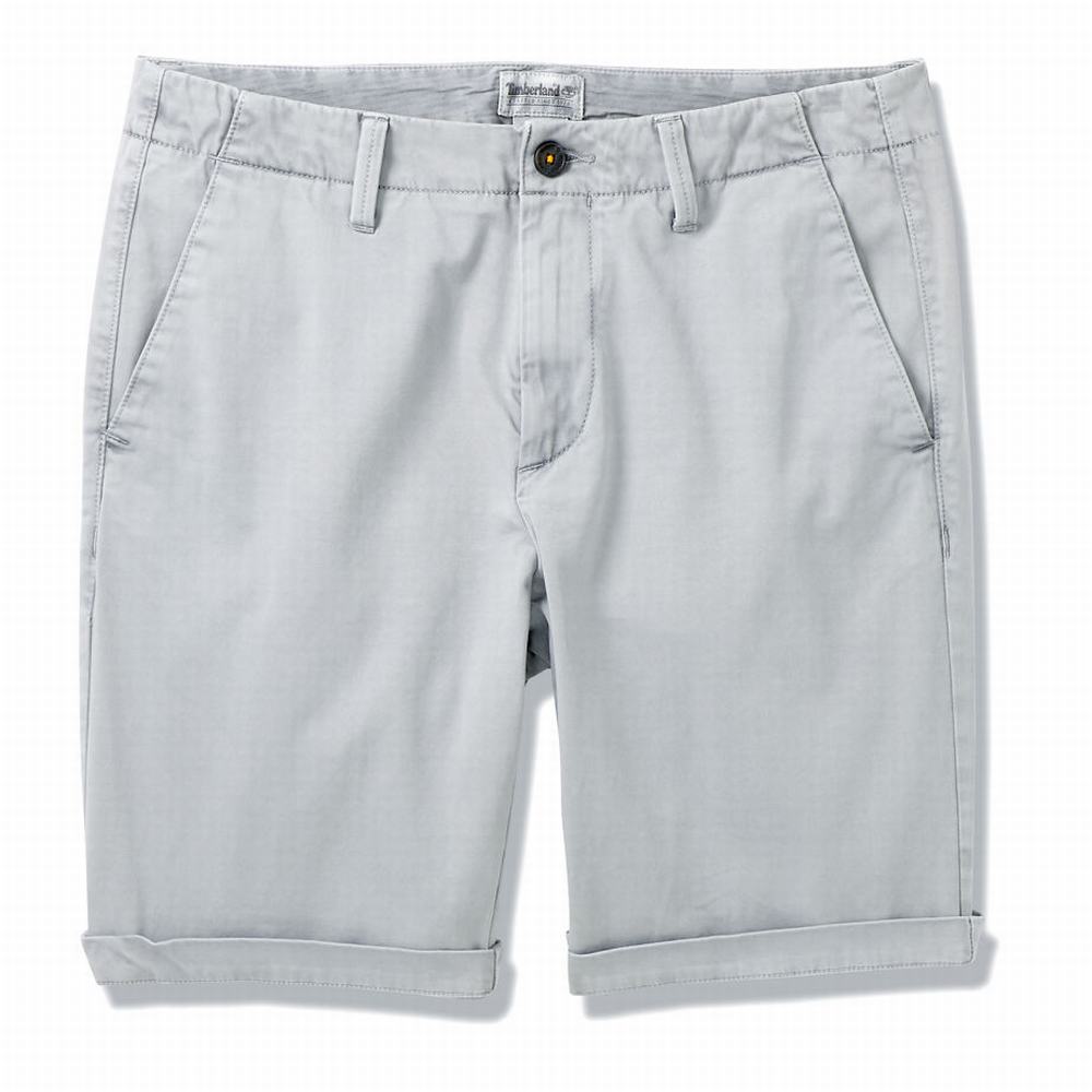 Timberland Squam Lake Chino Şort Erkek Gri | TR-2675R