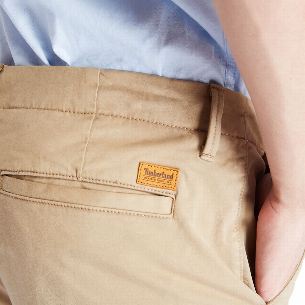 Timberland Squam Lake Chino Şort Erkek Haki | TR-0169W
