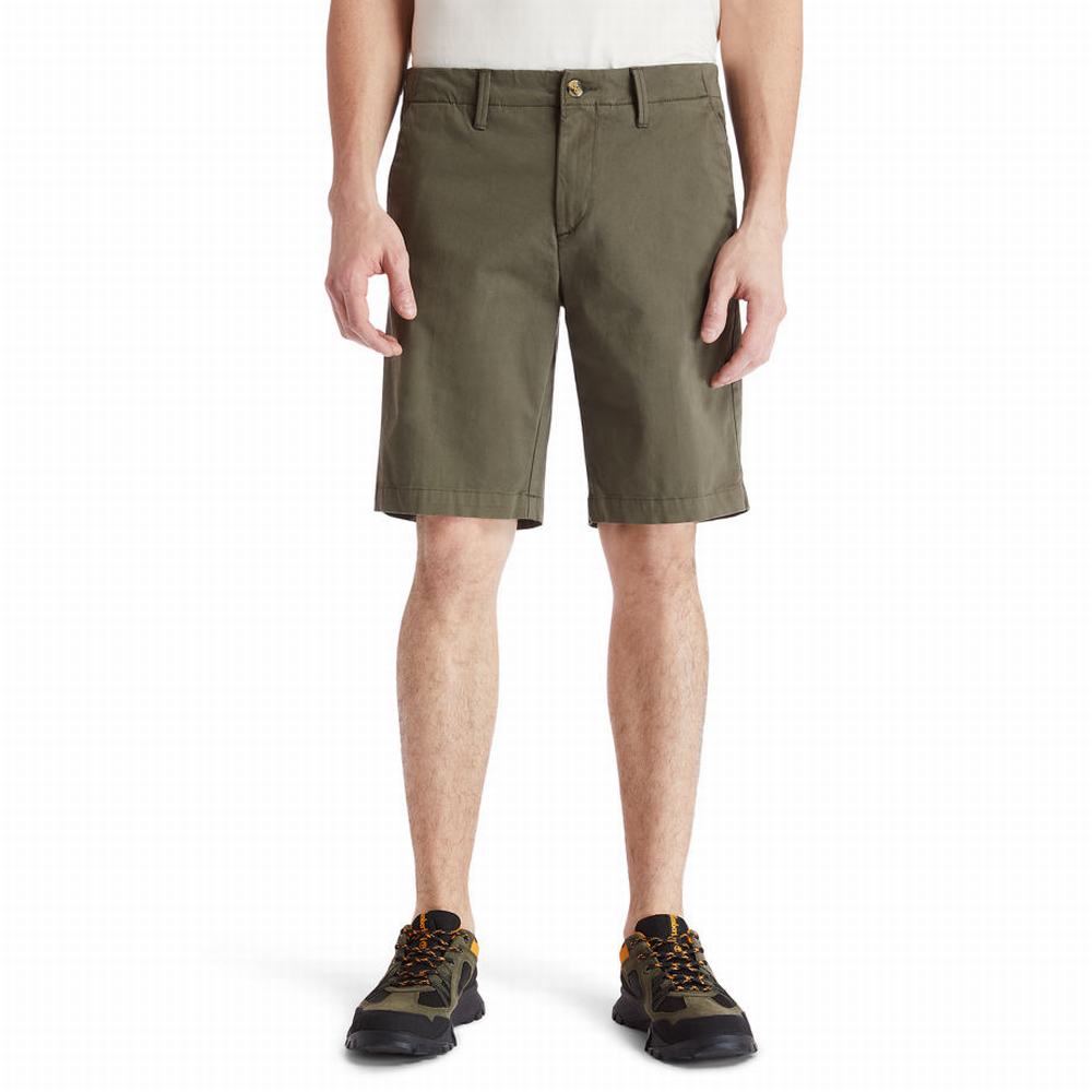 Timberland Squam Lake Chino Şort Erkek Yeşil | TR-2945T