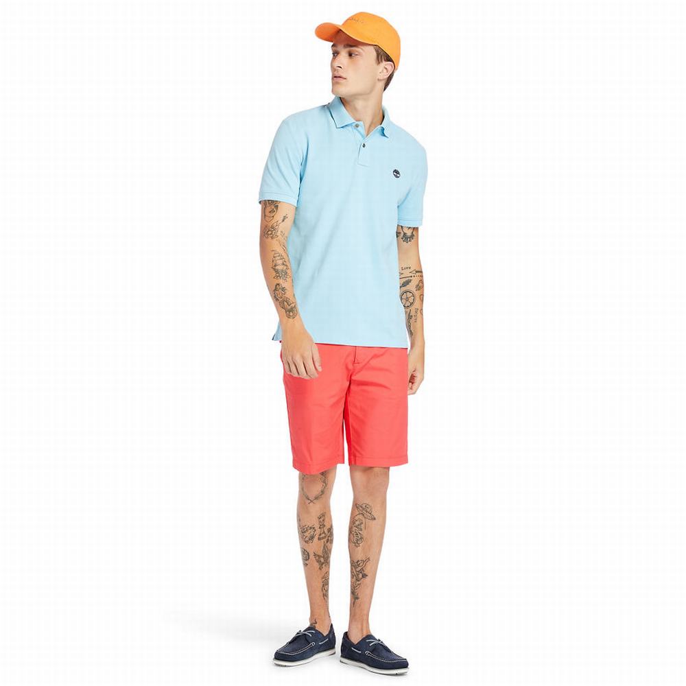 Timberland Squam Lake Lightweight Şort Erkek Mercan | TR-4689T