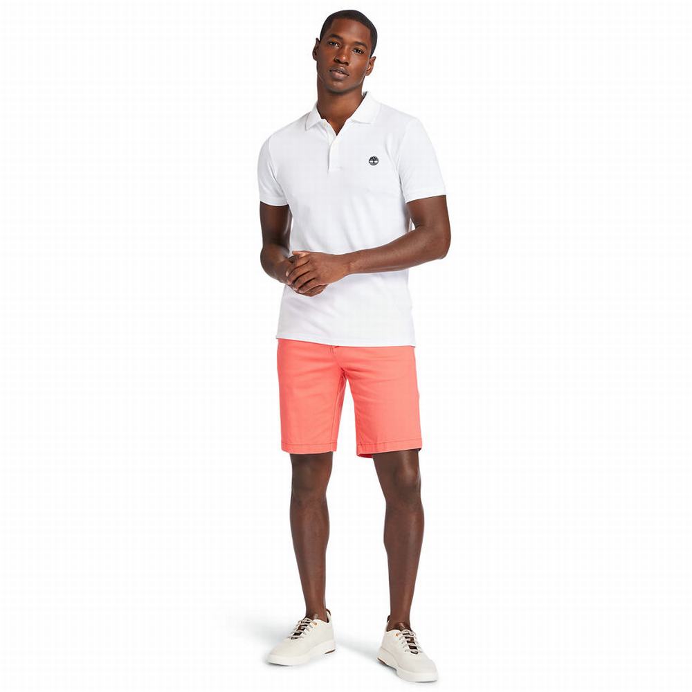 Timberland Squam Lake Stretch Chino Şort Erkek Kırmızı | TR-1704F