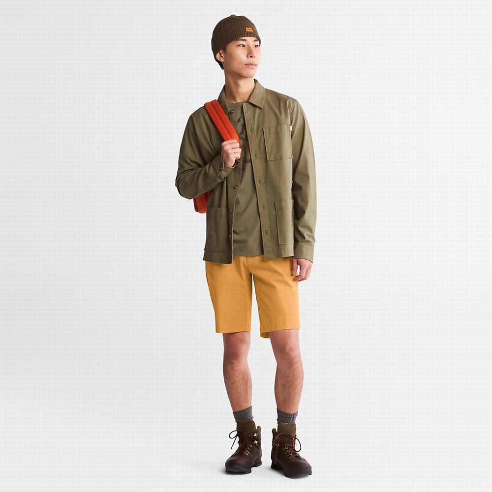Timberland Squam Lake Stretch Chino Şort Erkek Turuncu | TR-2738W