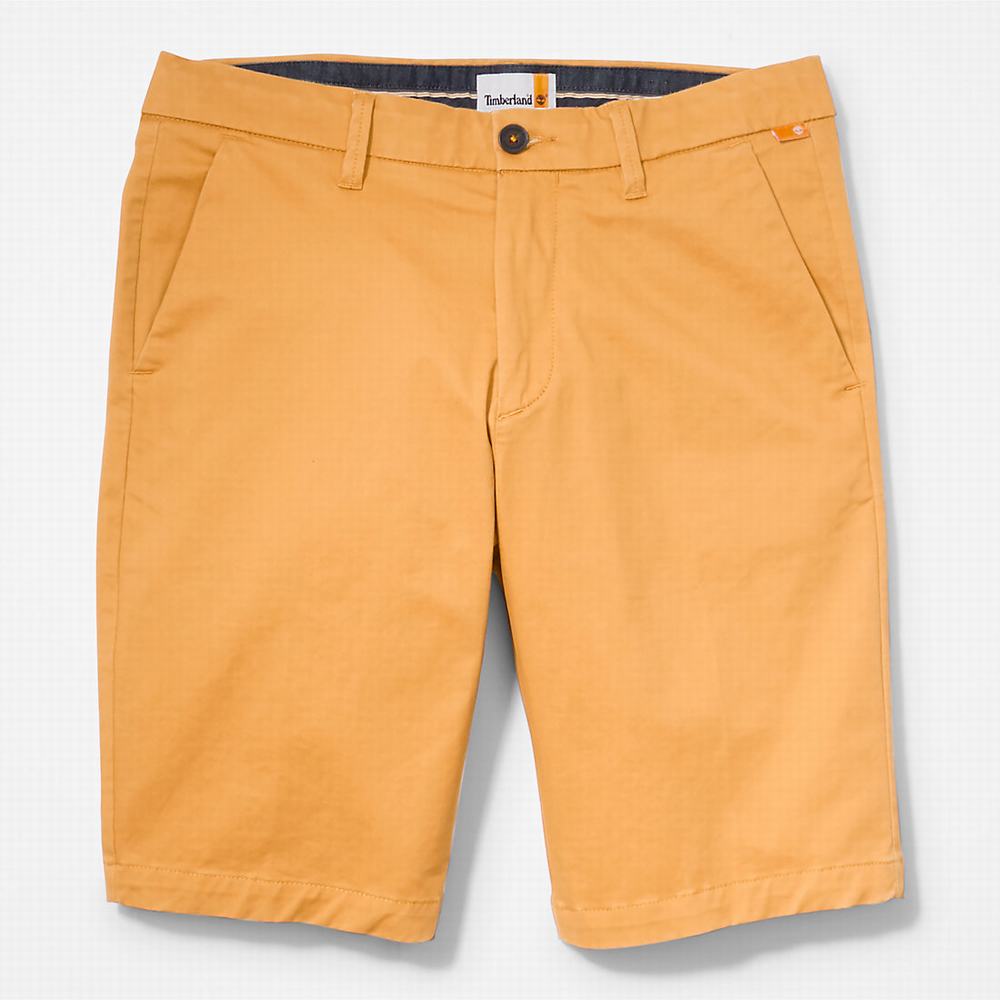 Timberland Squam Lake Stretch Chino Şort Erkek Turuncu | TR-2738W
