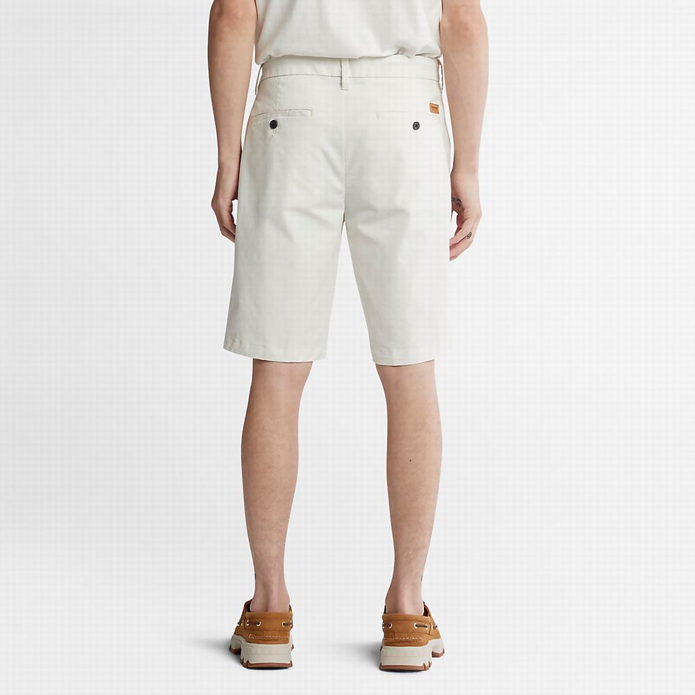 Timberland Squam Lake Stretch Chino Şort Erkek Beyaz | TR-4038Q