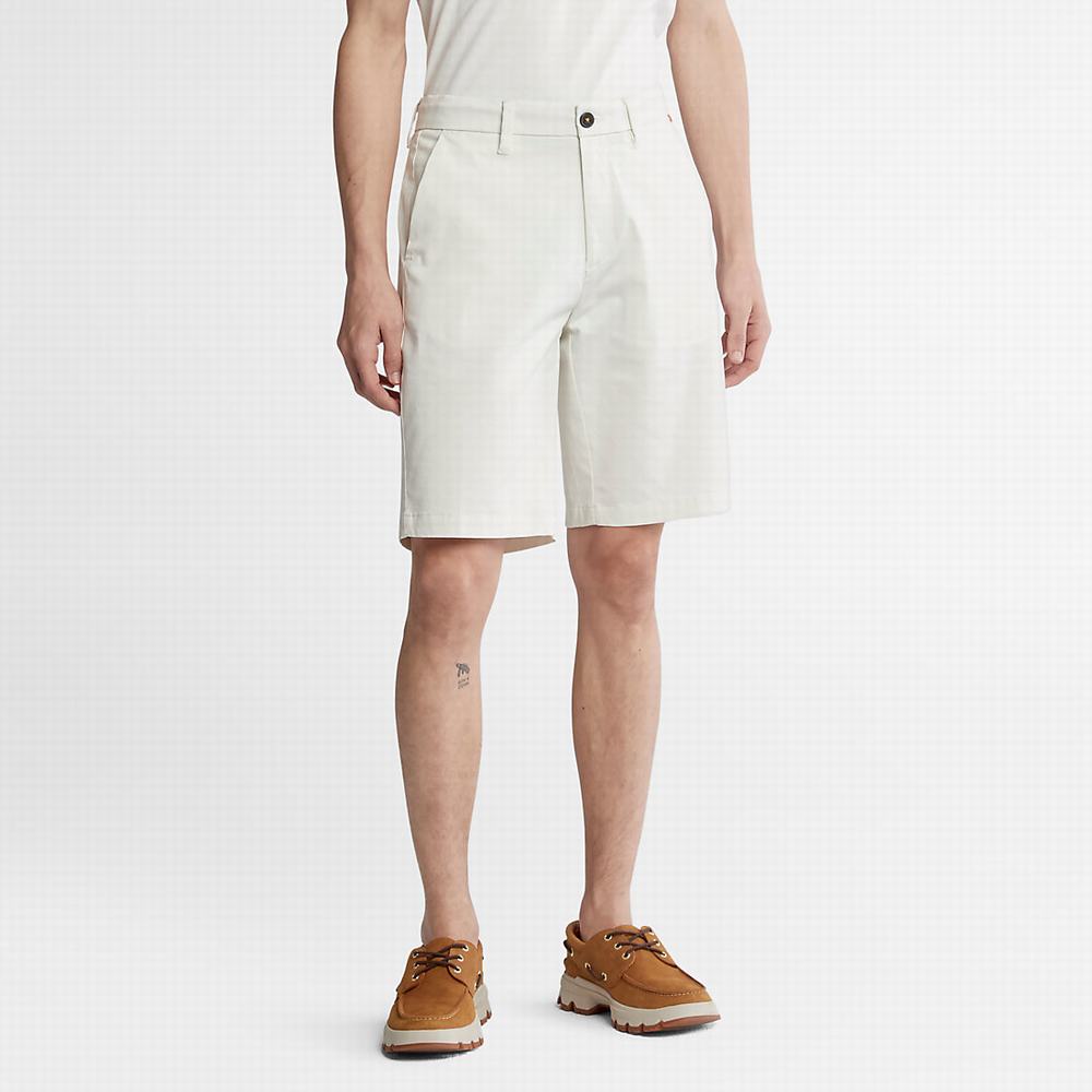 Timberland Squam Lake Stretch Chino Şort Erkek Beyaz | TR-4038Q