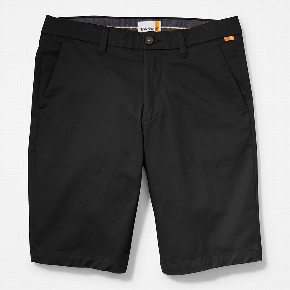 Timberland Squam Lake Stretch Chino Şort Erkek Siyah | TR-8125H