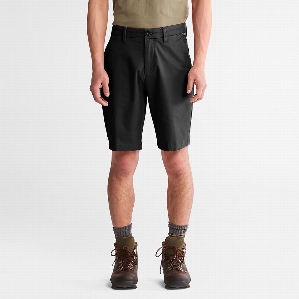 Timberland Squam Lake Stretch Chino Şort Erkek Siyah | TR-8125H