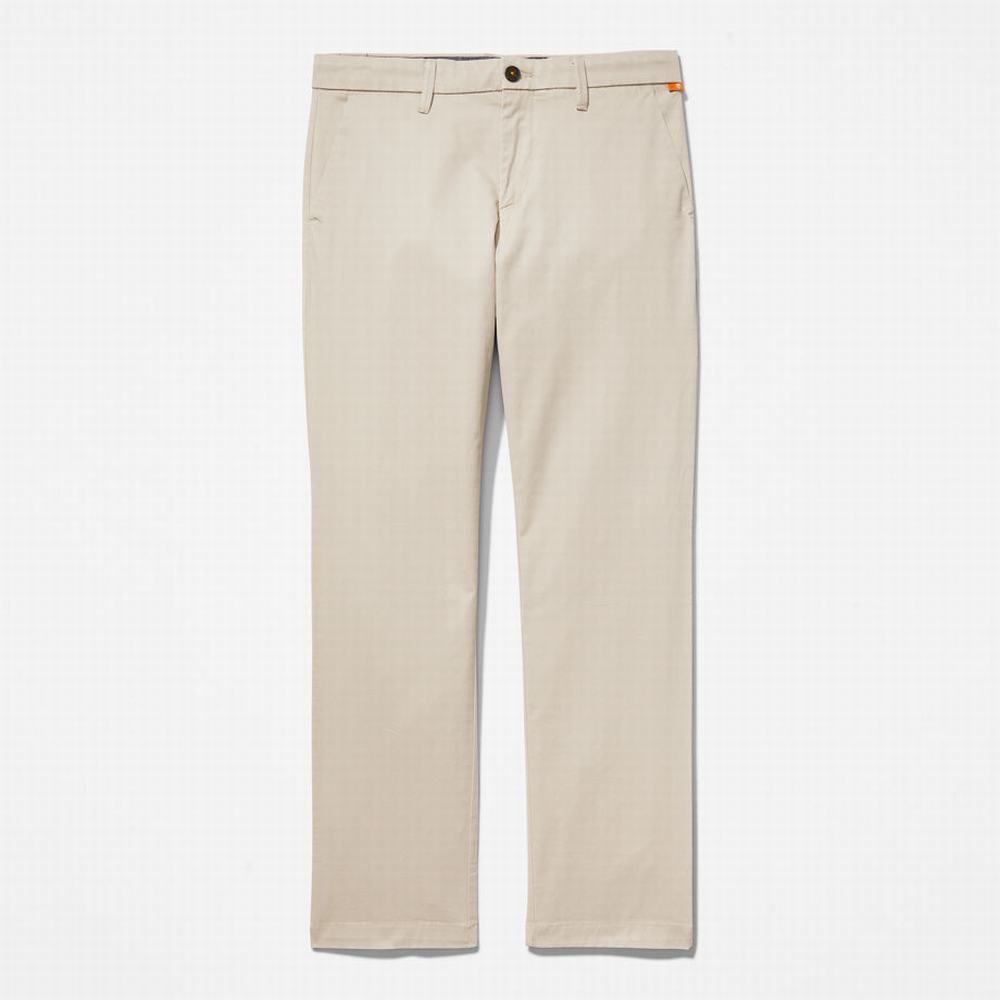 Timberland Squam Lake Stretch Chinos Pantolon Erkek Bej Rengi | TR-3174X