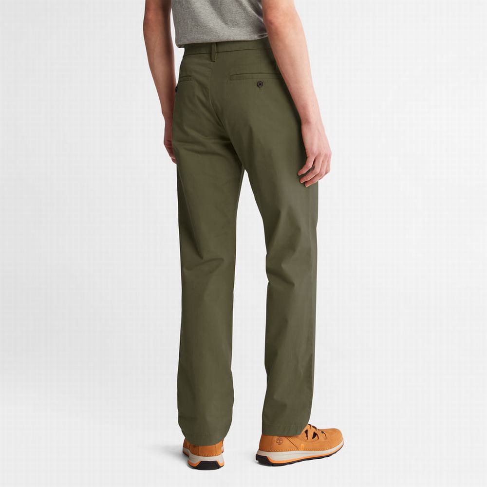 Timberland Squam Lake Twill Chino Pantolon Erkek Yeşil | TR-0389B