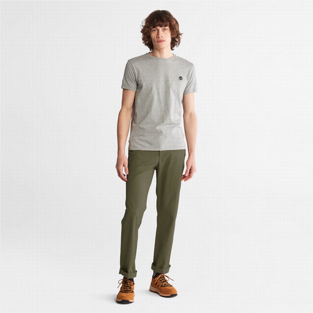 Timberland Squam Lake Twill Chino Pantolon Erkek Yeşil | TR-0389B