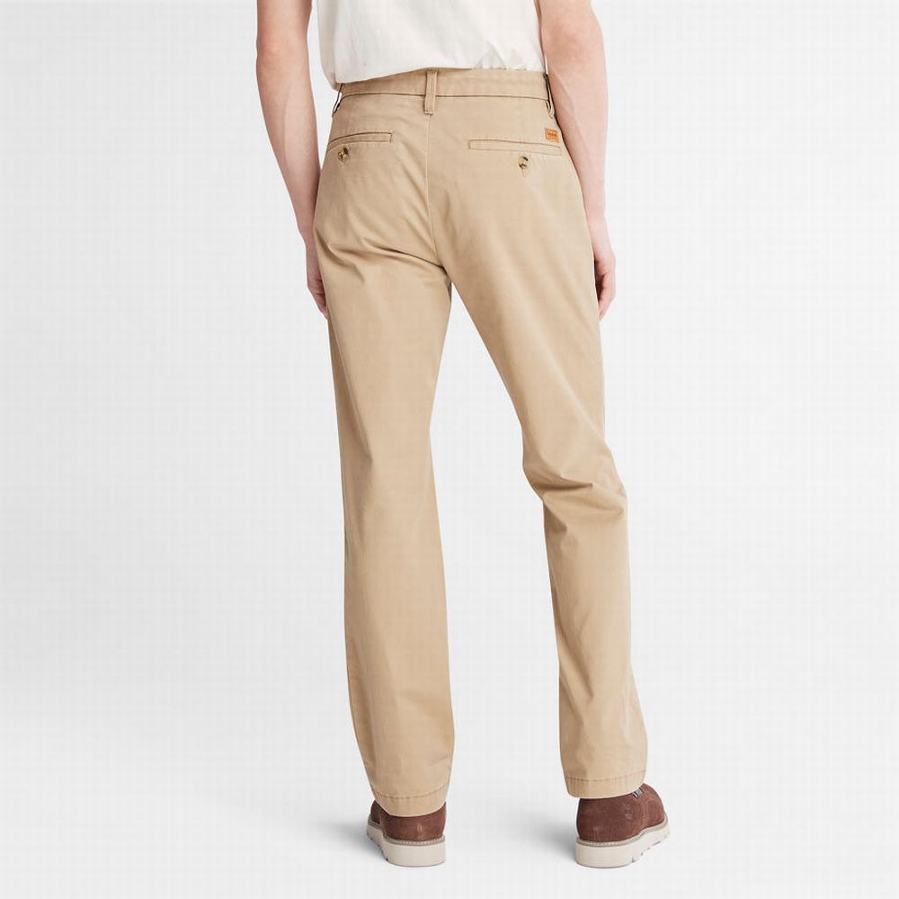 Timberland Squam Lake Twill Chino Pantolon Erkek Haki | TR-7854C