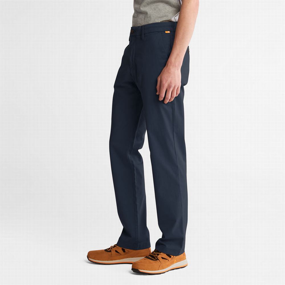 Timberland Squam Lake Twill Chino Pantolon Erkek Lacivert | TR-9852N
