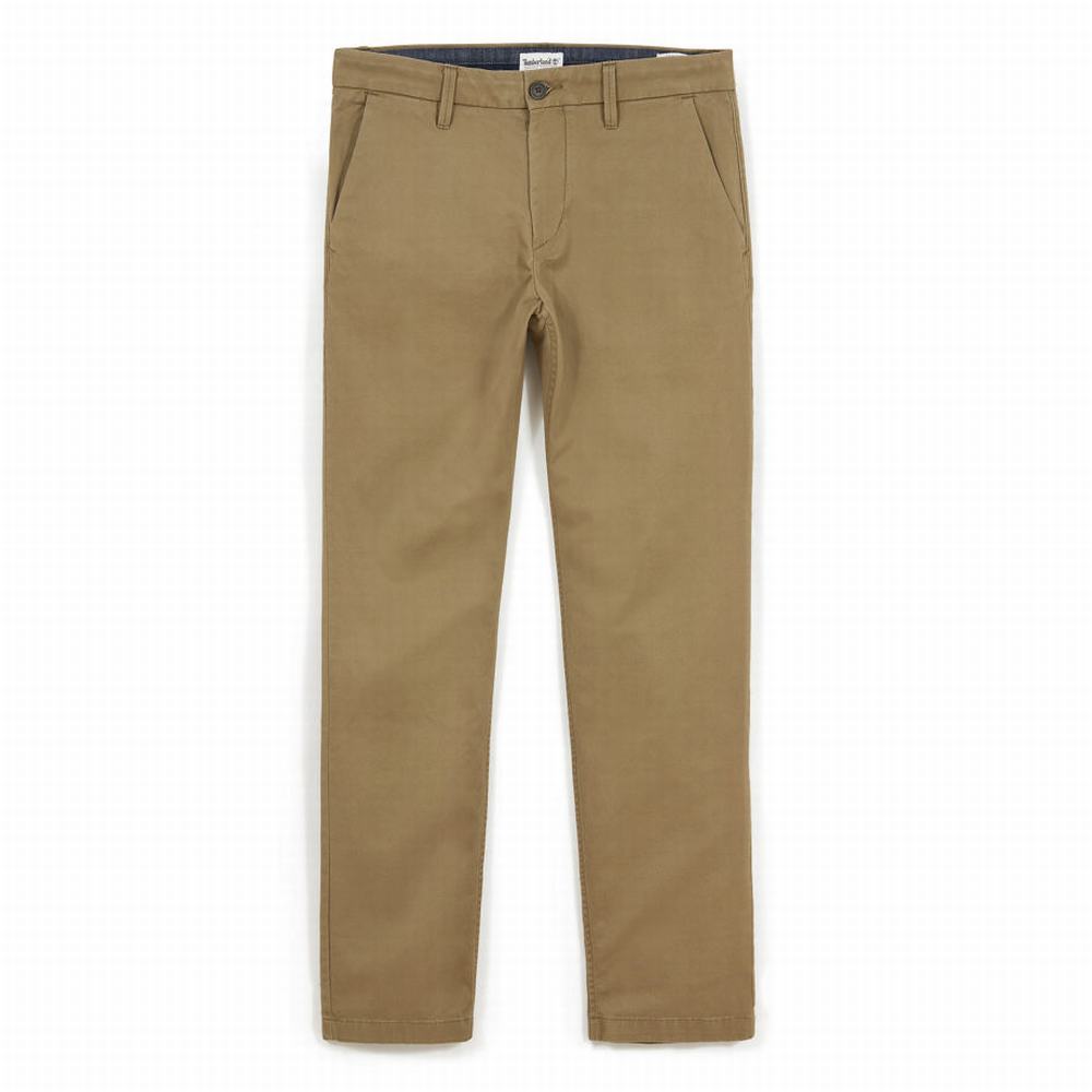 Timberland Squam Lake Twill Chinos Pantolon Erkek Yeşil | TR-1062R