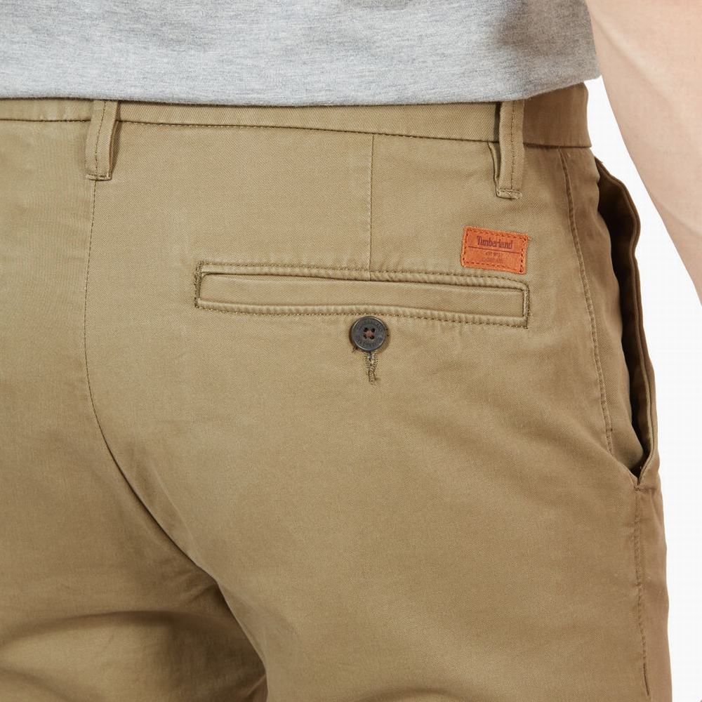Timberland Squam Lake Twill Chinos Pantolon Erkek Yeşil | TR-1062R