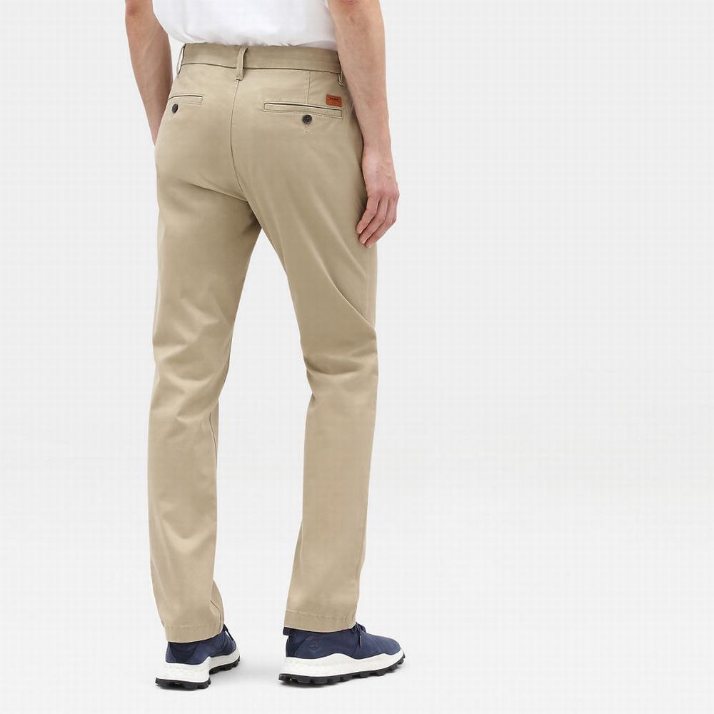 Timberland Squam Lake Twill Chinos Pantolon Erkek Haki | TR-2753Q