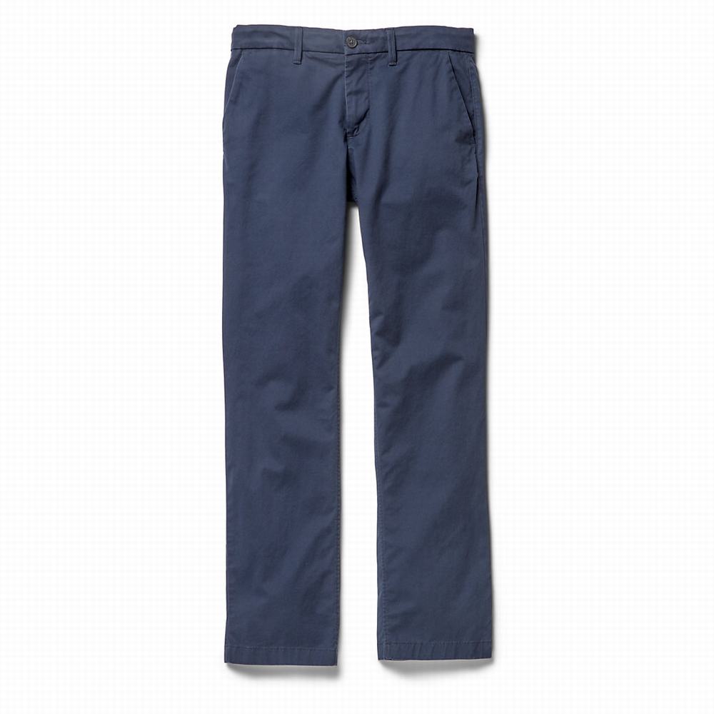 Timberland Squam Lake Twill Chinos Pantolon Erkek Lacivert | TR-4305U