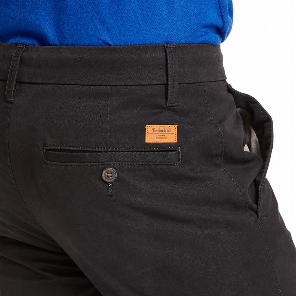 Timberland Squam Lake Twill Chinos Pantolon Erkek Siyah | TR-5910N