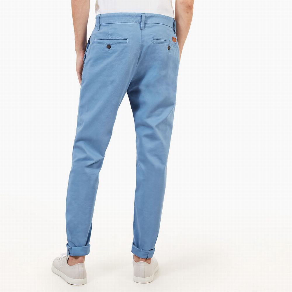 Timberland Squam Lake Twill Chinos Pantolon Erkek Açık Mavi | TR-6935W
