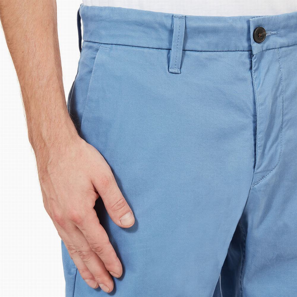 Timberland Squam Lake Twill Chinos Pantolon Erkek Açık Mavi | TR-6935W