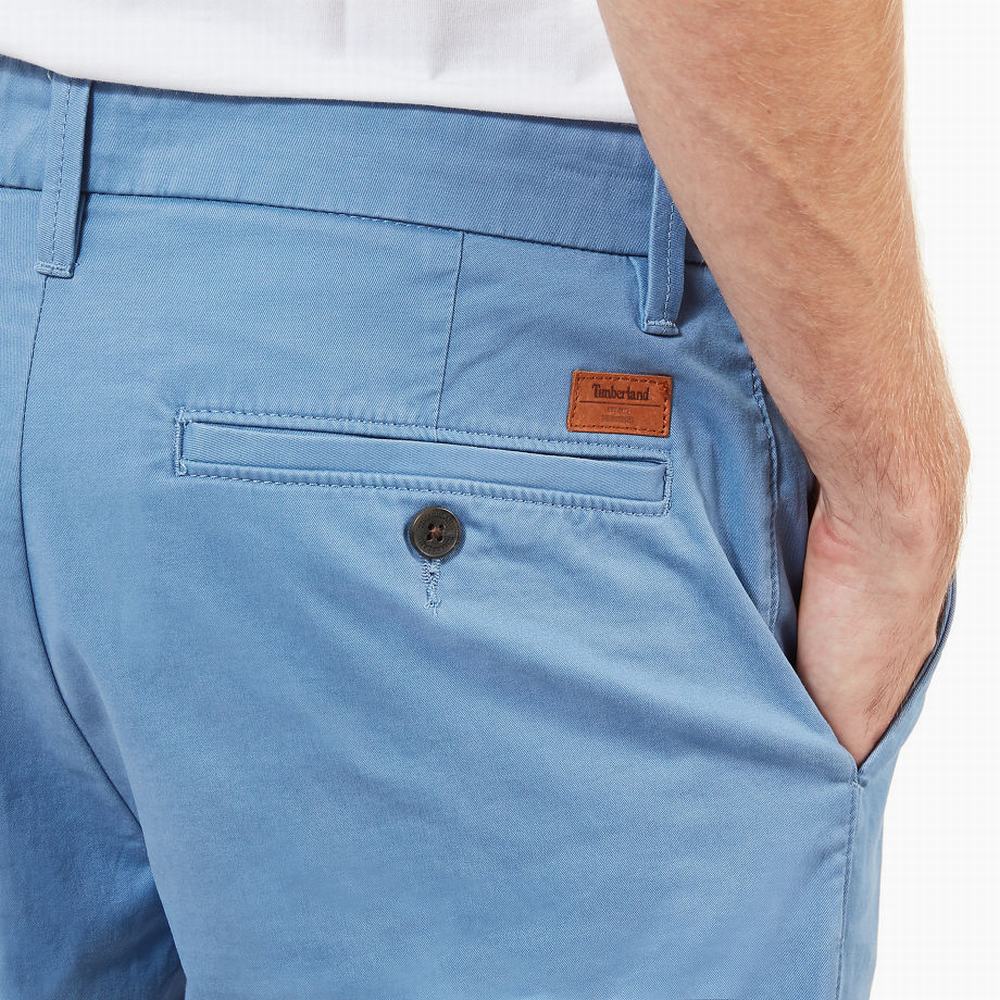 Timberland Squam Lake Twill Chinos Pantolon Erkek Açık Mavi | TR-6935W