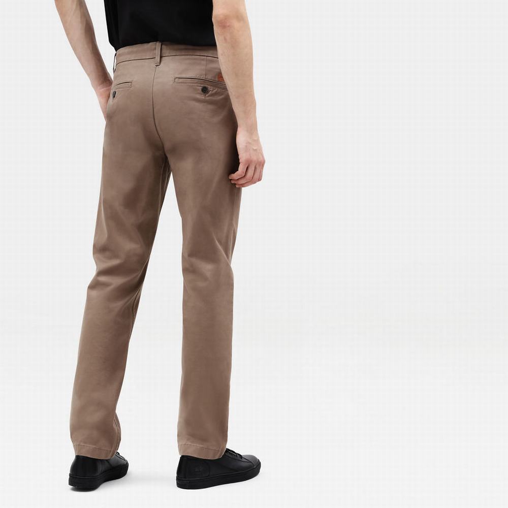 Timberland Squam Lake Twill Chinos Pantolon Erkek Bej Rengi | TR-9135B
