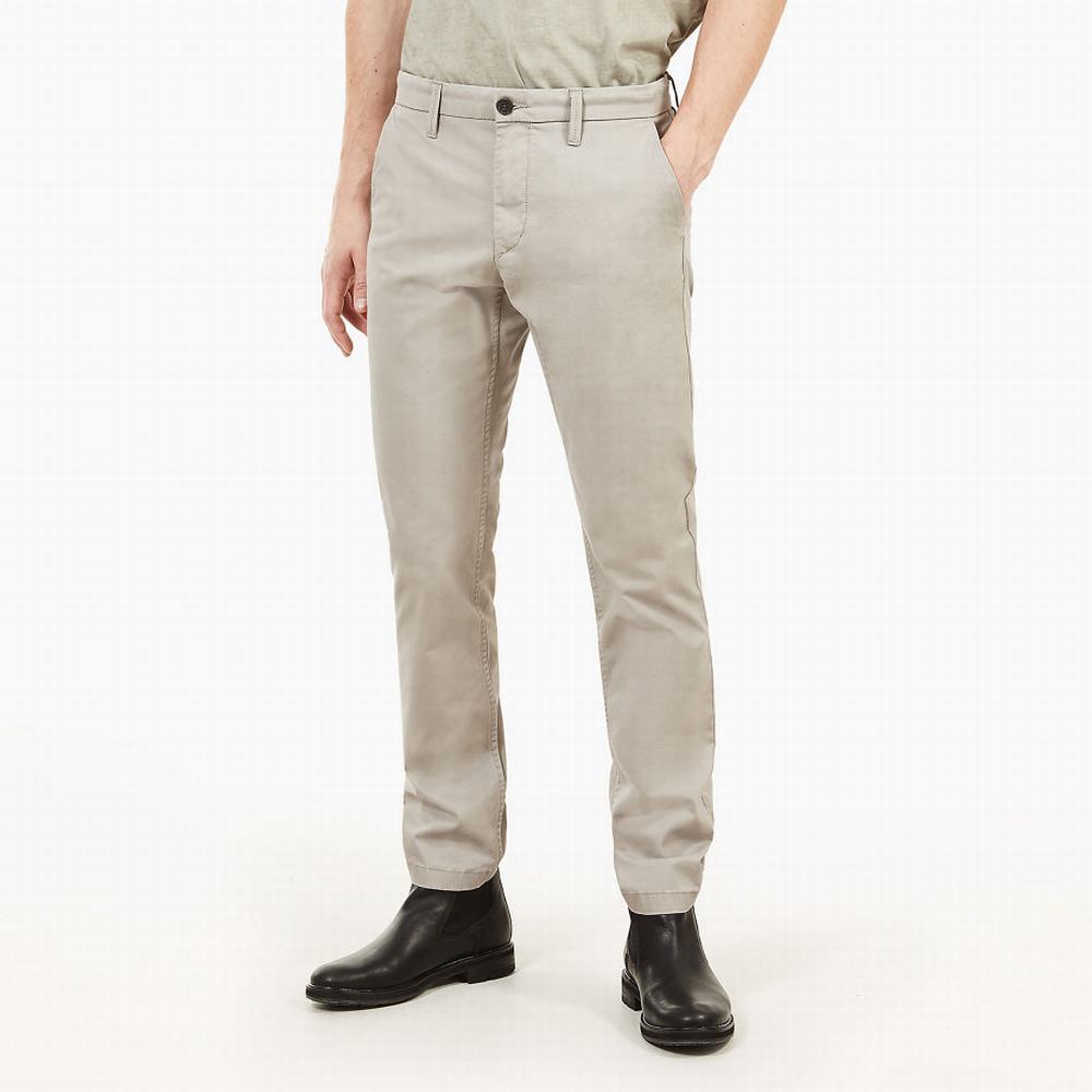 Timberland Squam Lake Twill Chinos Pantolon Erkek Greige | TR-9653P