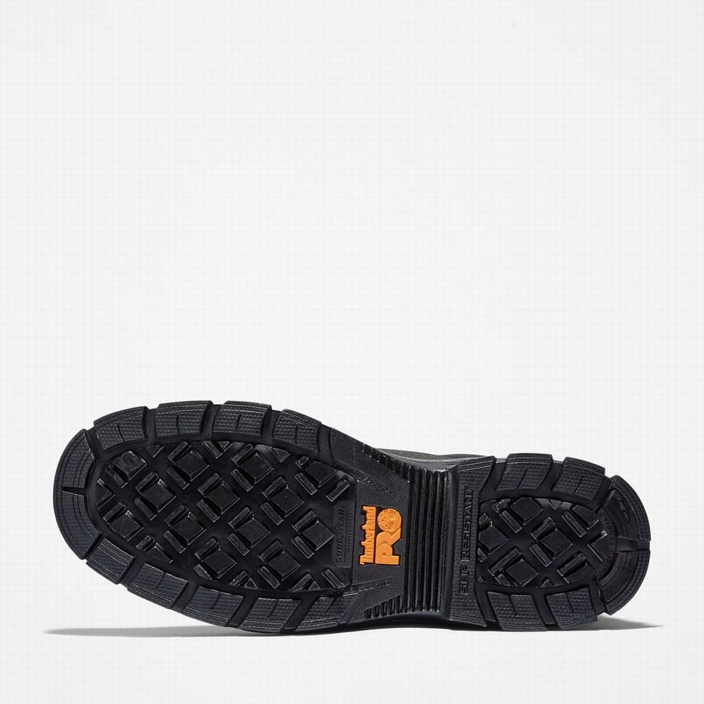 Timberland Stockdale Pull On Alloy Burunlu Waterproof Iş Botu Erkek Siyah | TR-0856K