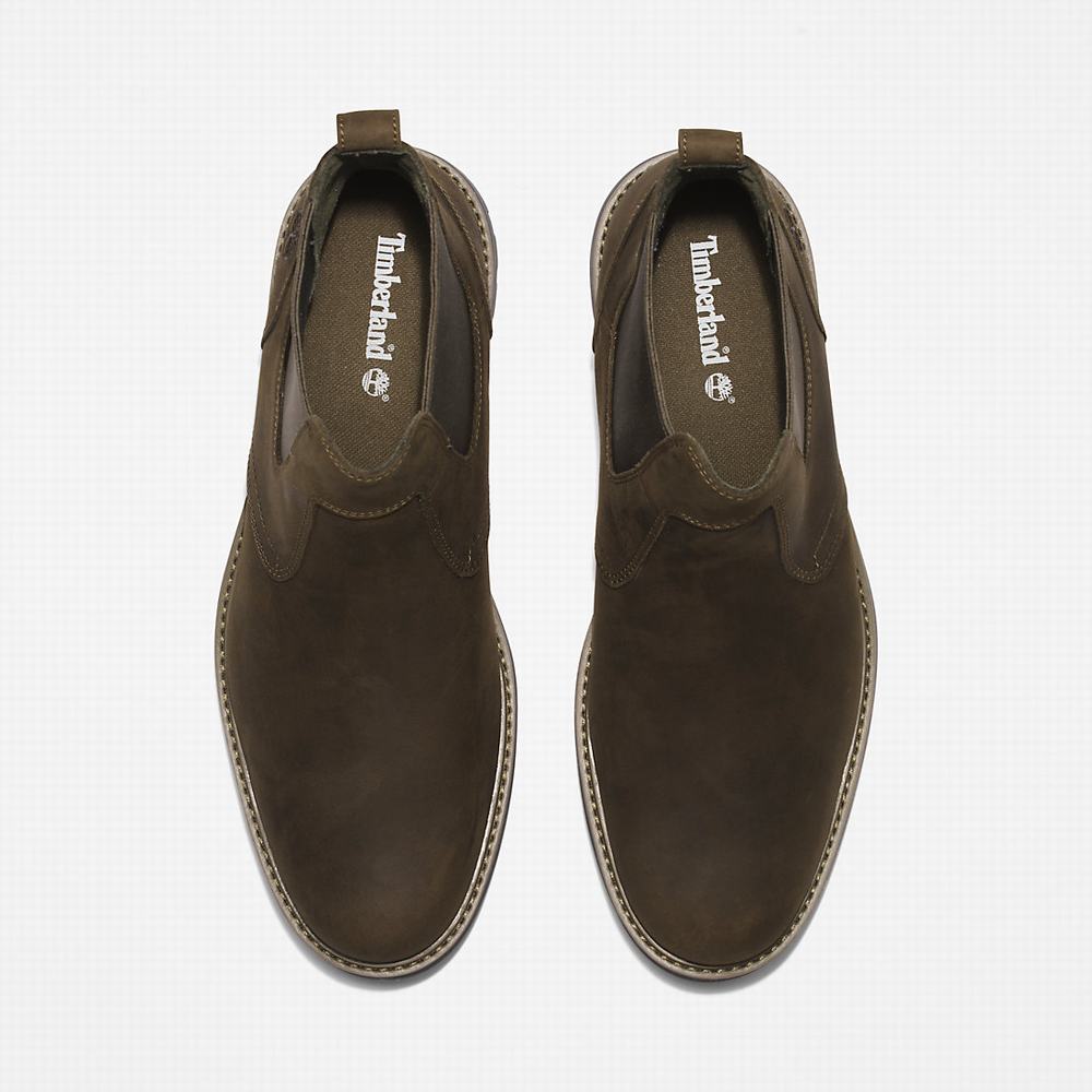 Timberland Stormbucks Chelsea Chelsea Bot Erkek Yeşil | TR-4962G