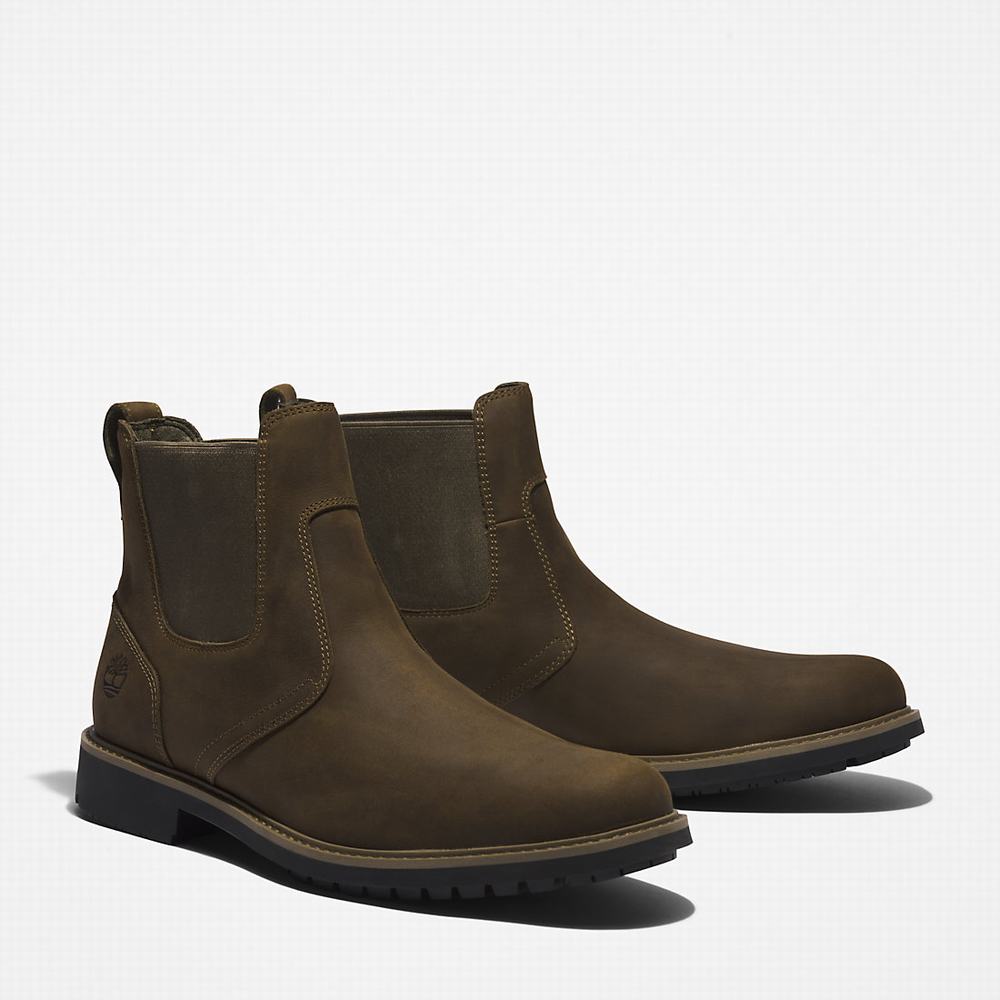 Timberland Stormbucks Chelsea Chelsea Bot Erkek Yeşil | TR-4962G