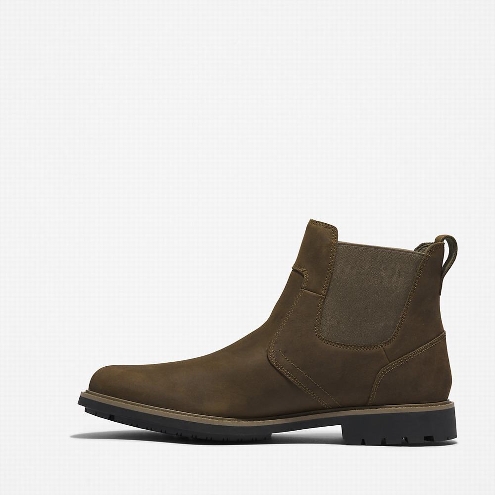 Timberland Stormbucks Chelsea Chelsea Bot Erkek Yeşil | TR-4962G