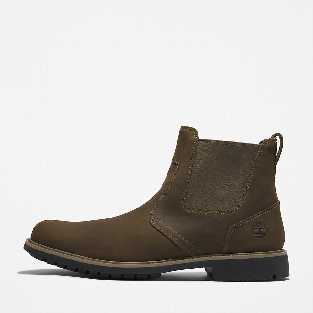 Timberland Stormbucks Chelsea Chelsea Bot Erkek Yeşil | TR-4962G