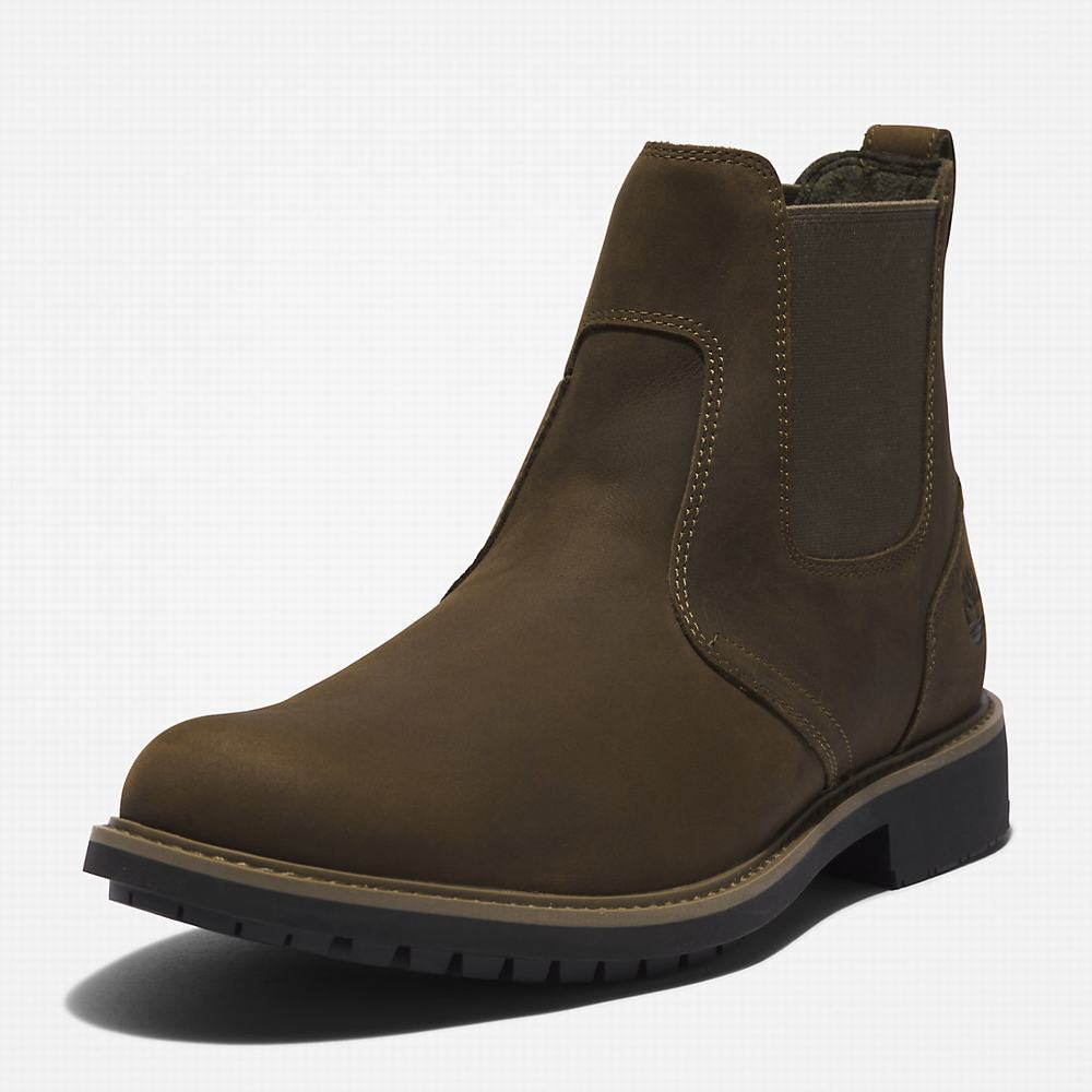 Timberland Stormbucks Chelsea Chelsea Bot Erkek Yeşil | TR-4962G