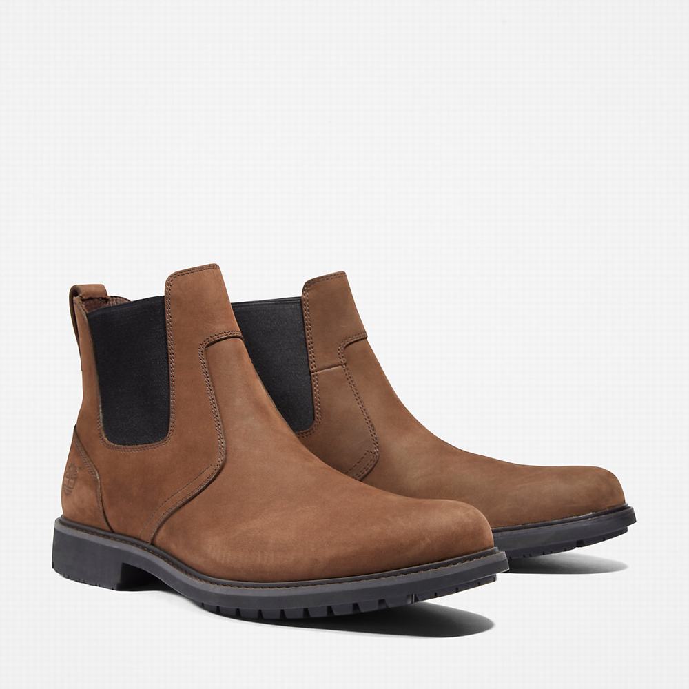 Timberland Stormbucks Chelsea Chelsea Bot Erkek Kahverengi | TR-5782D