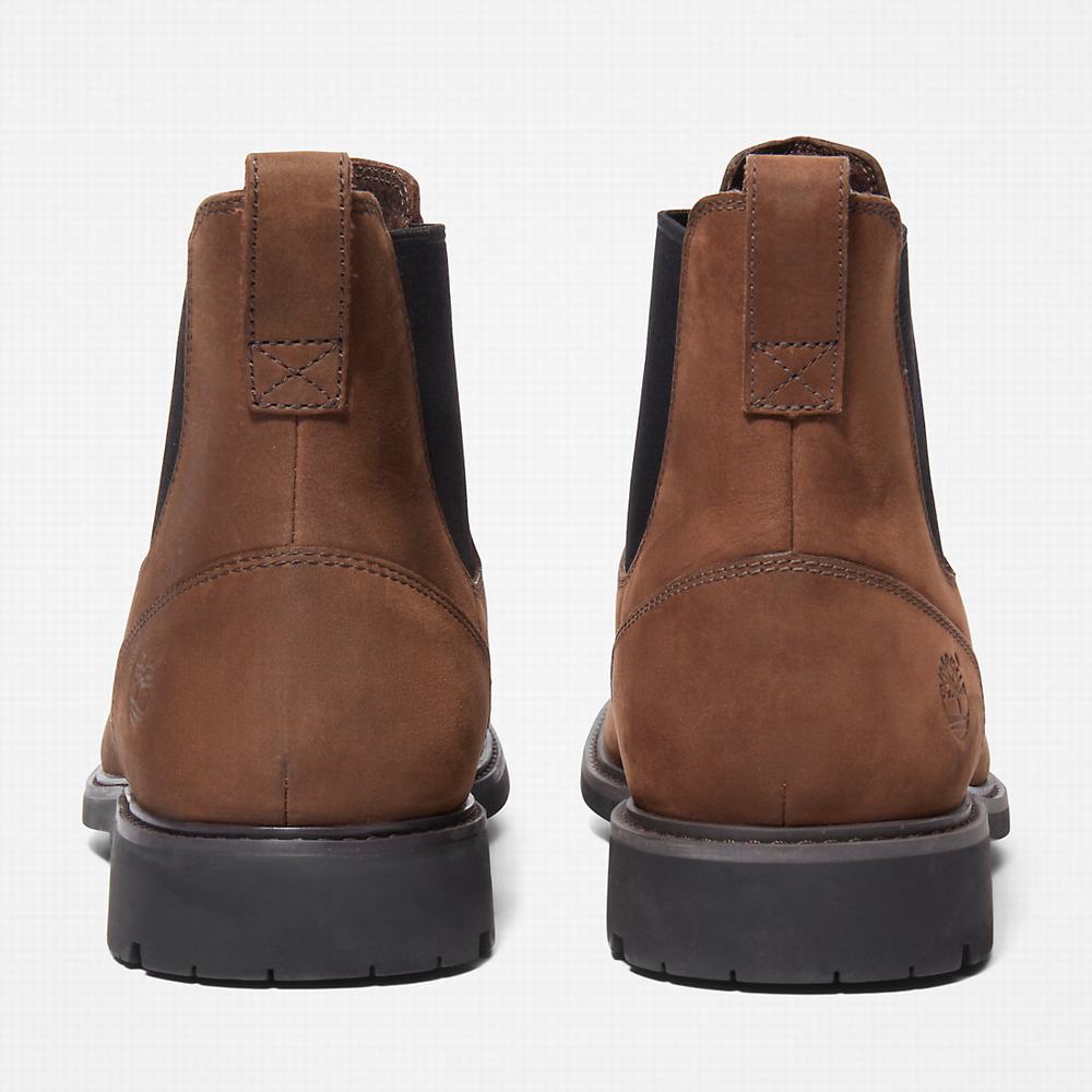 Timberland Stormbucks Chelsea Chelsea Bot Erkek Kahverengi | TR-5782D