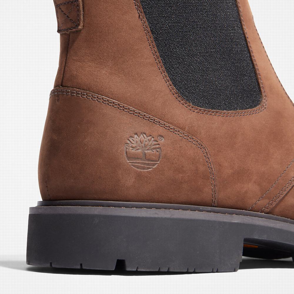 Timberland Stormbucks Chelsea Chelsea Bot Erkek Kahverengi | TR-5782D