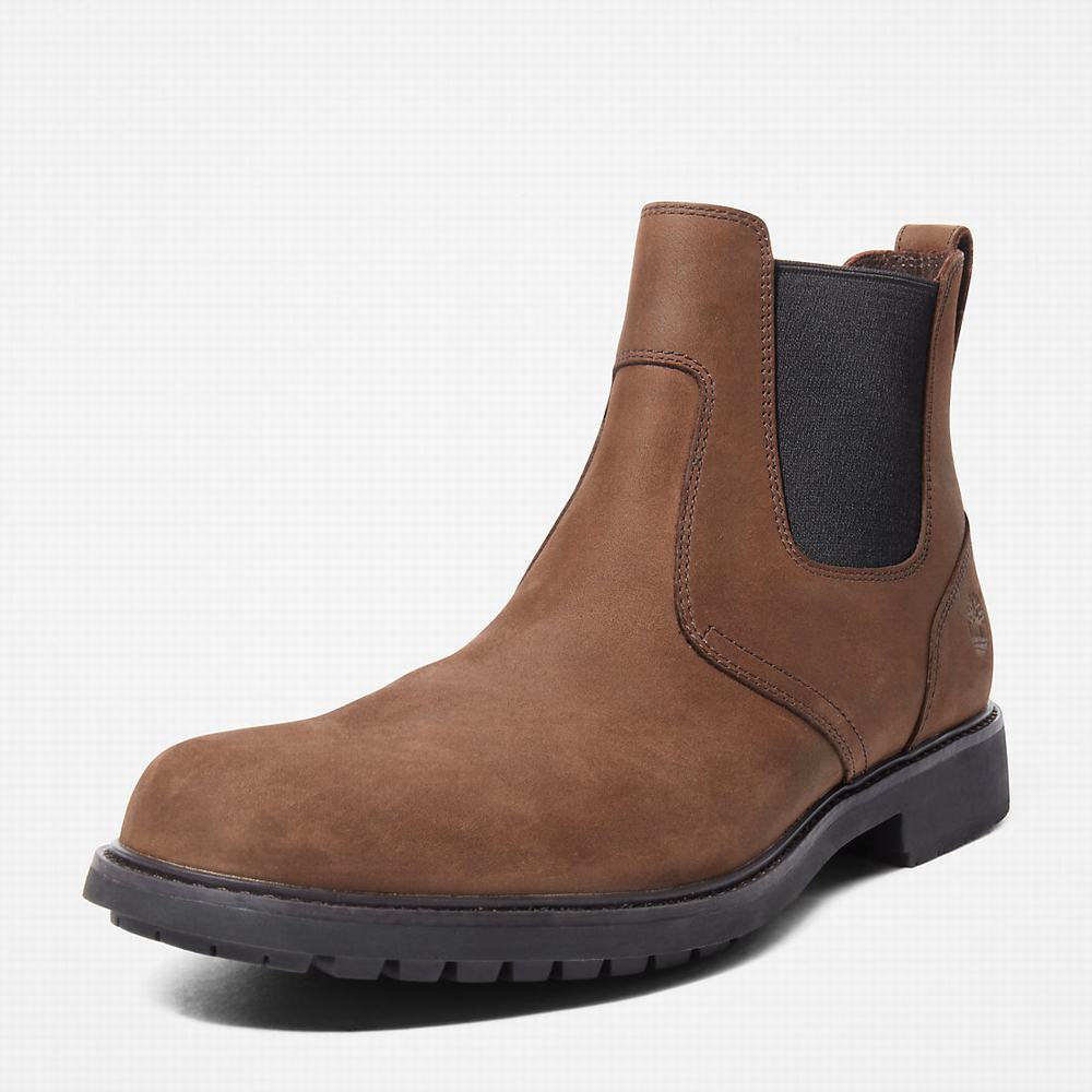 Timberland Stormbucks Chelsea Chelsea Bot Erkek Kahverengi | TR-5782D