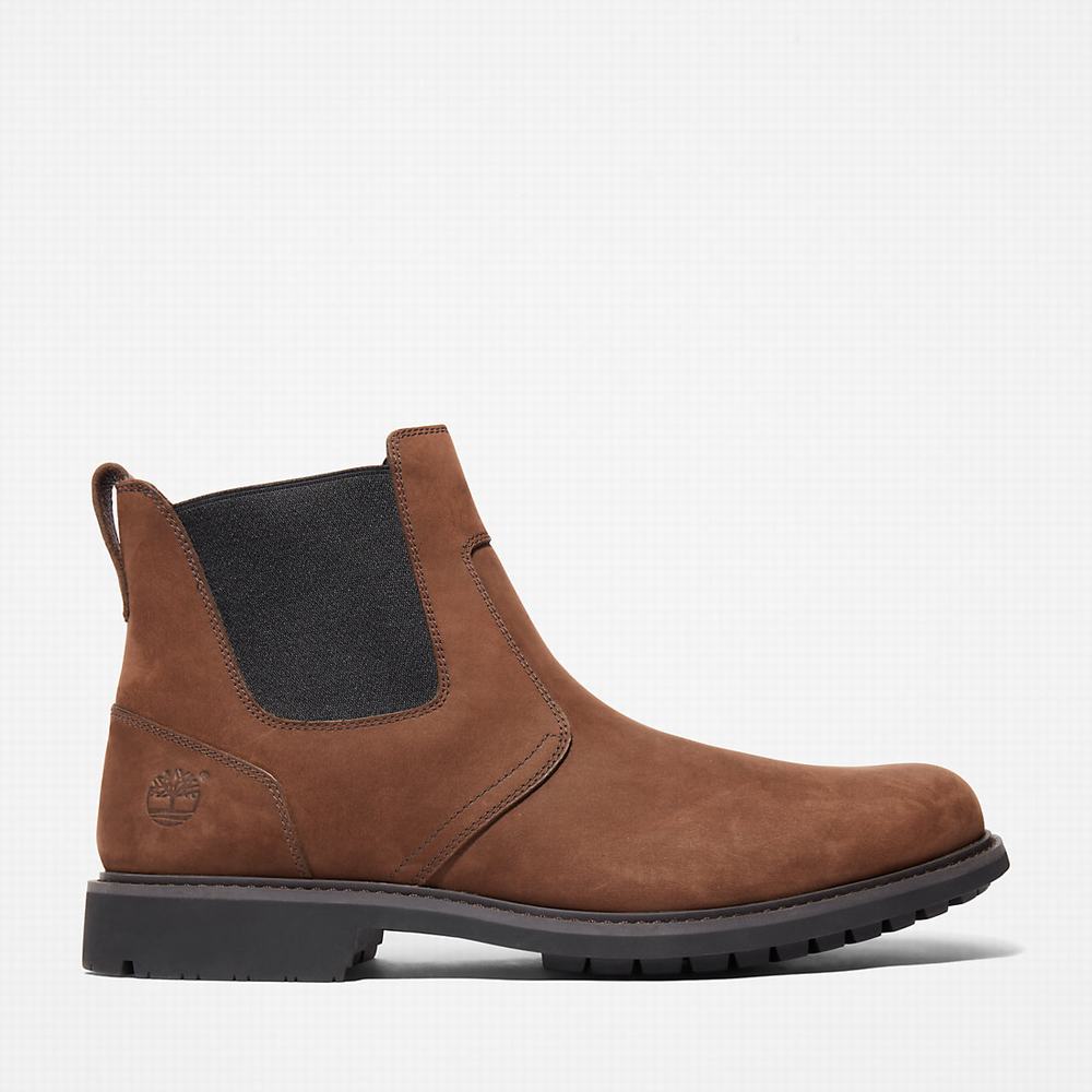 Timberland Stormbucks Chelsea Chelsea Bot Erkek Kahverengi | TR-5782D
